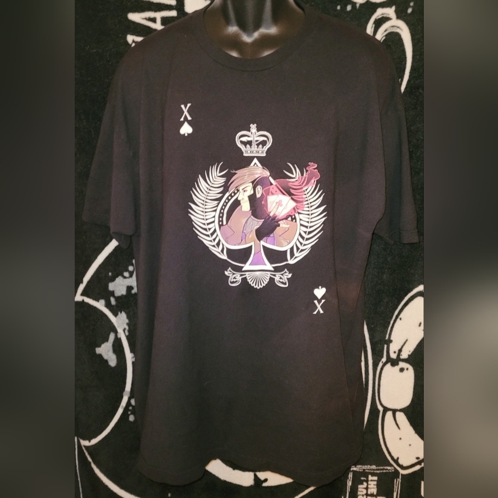 Teevilllain-X Of Spades/Gambit-Size 3XL